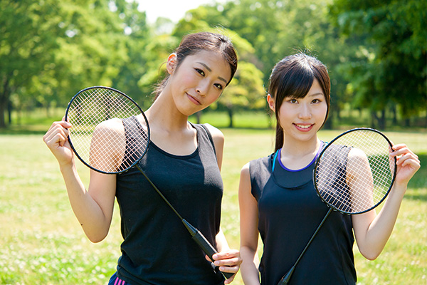 バドミントン選手