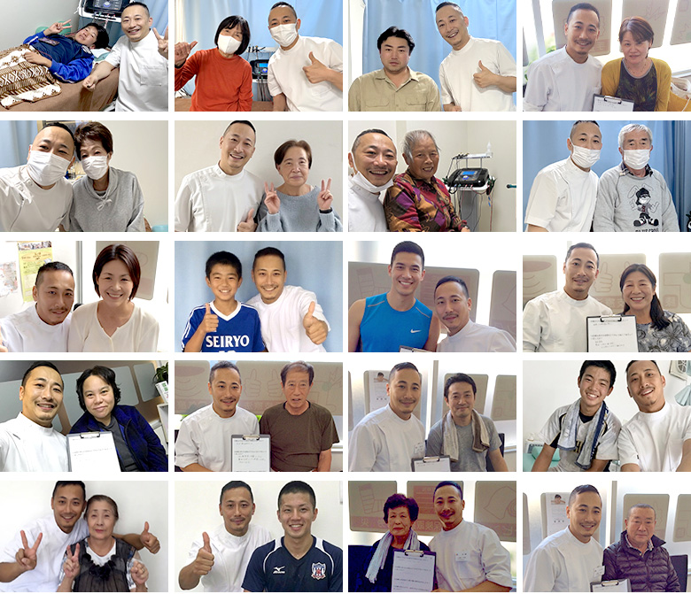 患者さんとの写真